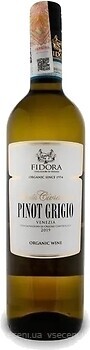Фото Fidora Pinot Grigio organic Venezia біле напівсухе 0.75 л