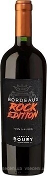 Фото Maison Bouey Bordeaux Rock Edition червоне сухе 0.75 л