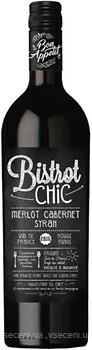 Фото Bistrot Chic Merlot Cabernet Sauvignon Syrah червоне сухе 0.75 л