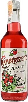 Фото Dolin Chamberyzette Fraise червоне напівсолодке 0.7 л