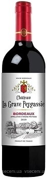Фото Grands Vins de Gironde La Grave Peygassie червоне сухе 0.75 л
