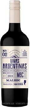 Фото Vinas Argentinas Malbec червоне сухе 0.75 л