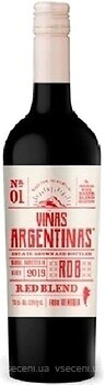 Фото Vinas Argentinas Red Blend червоне сухе 0.75 л