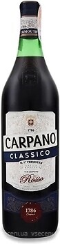 Фото Carpano Classico червоний солодкий 1 л