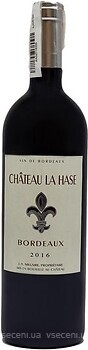 Фото L.D. Vins Chateau La Hase червоне сухе 0.75 л