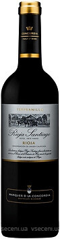 Фото Rioja Santiago Tempranillo червоне солодке 0.75 л