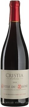 Фото Domaine de Cristia Cotes-du-Rhone Rouge Kosher 2018 червоне сухе 0.75 л