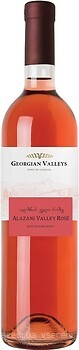 Фото Georgian Valleys Alazani Valley Rose Medium Sweet розовое полусладкое 0.75 л