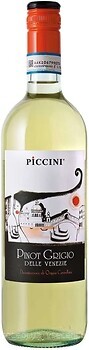 Фото Piccini Pinot Grigio Delle Venezia біле сухе 0.75 л