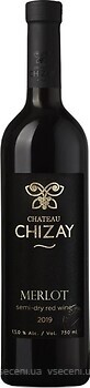 Фото Chateau Chizay Merlot червоне напівсухе 0.75 л
