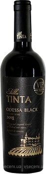 Фото Villa Tinta Odessa Black Vip 2018 червоне сухе 0.75 л