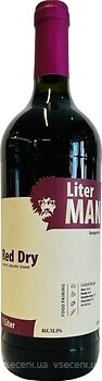 Фото Shilda Liter Man Red Dry червоне сухе 1 л