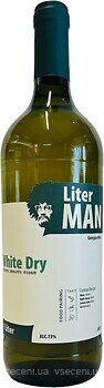 Фото Shilda Liter Man White Dry біле сухе 1 л