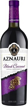 Фото Aznauri Black Currant червоне солодке 0.75 л