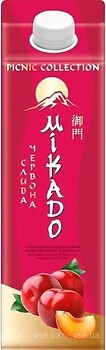 Фото Mikado Слива красная красный полусладкий 1 л