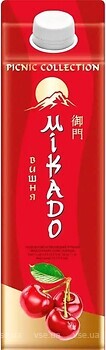 Фото Mikado Вишня червоний напівсолодкий 1 л
