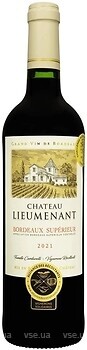Фото Cheval Quancard Chateau Lieumenant 2021 червоне сухе 0.75 л