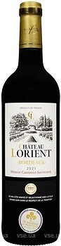 Фото Cheval Quancard Lorient Merlot Cabernet-Sauvignon 2021 красное сухое 0.75 л