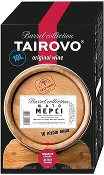 Фото Таірово Шато Мерсі біле напівсолодке 10 л