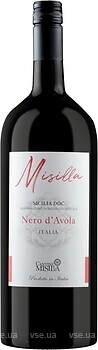 Фото Misilla Nero d`Avola червоне сухе 1.5 л