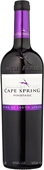 Фото Les Grands Chais de France Cape Spring Pinotage червоне сухе 0.75 л