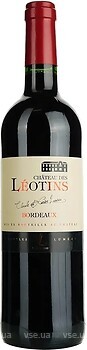 Фото Chateau des Leotins Bordeaux червоне сухе 0.75 л