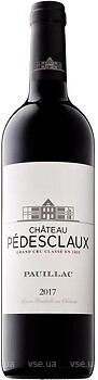 Фото Chateau Pedesclaux Pauillac Grand Cru Classe 2017 червоне сухе 0.75 л