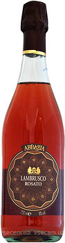 Фото Abbazia Lambrusco Rosato рожеве напівсухе 0.75 л