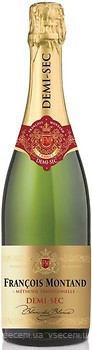 Фото Francois Montand Demi-Sec Blanc de Blancs біле напівсухе 0.75 л