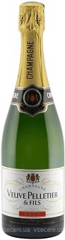 Фото Veuve Pelletier & Fils Brut біле брют 0.75 л