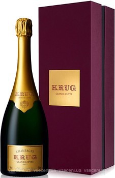 Фото Krug Grande Cuvee біле брют 0.75 л в упаковці