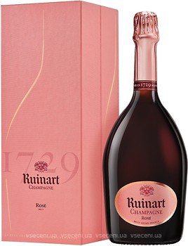 Фото Ruinart Rose Brut рожеве брют 0.75 л в упаковці