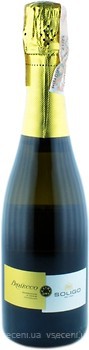 Фото Soligo Prosecco Treviso Extra-Dry біле екстра-сухе 0.375 л