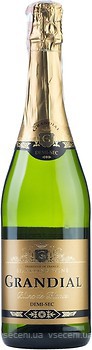 Фото Grandial Blanc de Blancs Demi-Sec белое полусухое 0.75 л