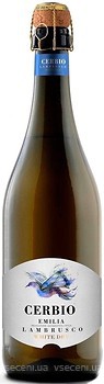Фото Terre Cevico Lambrusco Cerbio Emilia White Dry белое сухое 0.75 л