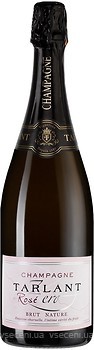 Фото Champagne Tarlant Rose Zero Brut Nature розовое брют натюр 0.75 л