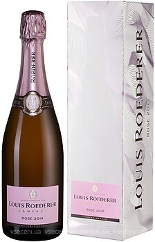 Фото Louis Roederer Brut Rose Vintage 2015 рожеве брют 0.75 л в упаковці