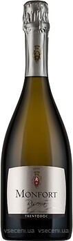 Фото Casata Monfort Brut Riserva Trento DOC біле брют 0.75 л