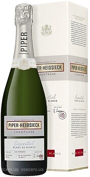 Фото Piper-Heidsieck Essentiel Blanc de Blanc біле брют 0.75 л в упаковці