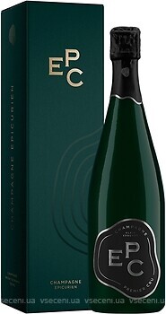 Фото Champagne EPC Premier Cru белое брют 0.75 л в упаковке