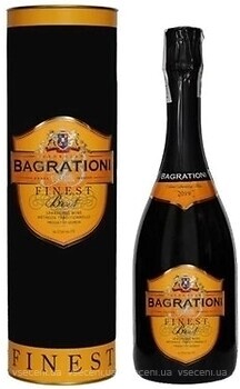 Фото Bagrationi Finest Brut белое брют 0.75 л в упаковке