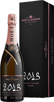 Фото Moet & Chandon Grand Vintage Rose 2013 рожеве брют 0.75 л в упаковці