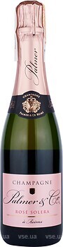 Фото Chateau Palmer Champagne Brut Rose Solera розовое брют 0.375 л