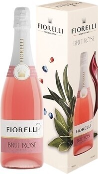 Фото Fiorelli Rose Brut рожеве брют 0.75 л в упаковці