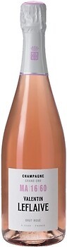 Фото Valentin Leflaive Champagne Brut Rose Grand Cru Ma 16 60 рожеве брют 0.75 л