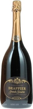 Фото Drappier Champagne Grande Sendree Millesime Magnum 2008 белое брют 1.5 л