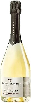 Фото Pierre Trichet Le Caractere Blanc de Noirs Champagne Premier Cru біле сухе 0.75 л