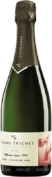 Фото Pierre Trichet L'Exception Brut Champagne Premier Cru 2015 біле брют 0.75 л