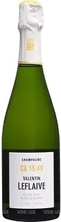 Фото Valentin Leflaive Champagne Extra Brut Grand Cru Le Mesnil Sur Oger Blanc de Blancs біле екстра-брют 0.75 л