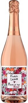 Фото Bellenda Fratelli Cosmo Prosecco Rose рожеве екстра-сухе 0.75 л